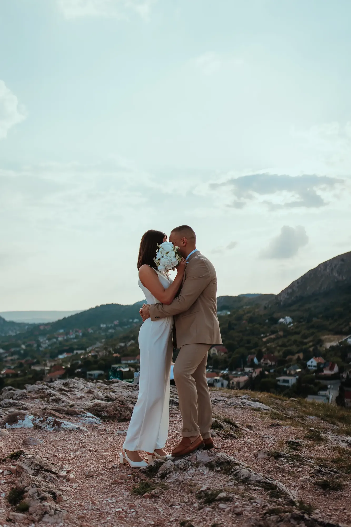 Cinematic esküvői fotó